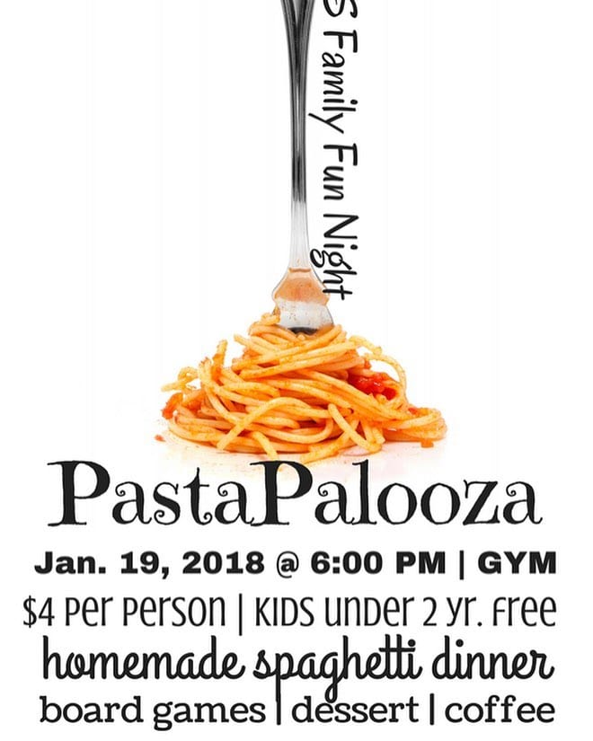 Get your tickets before we sell out! www.icsva.org/pasta