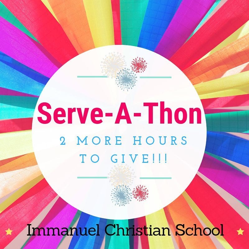 Two hours left!!! How much more can we raise?!?! www.icsva.org/serveathon