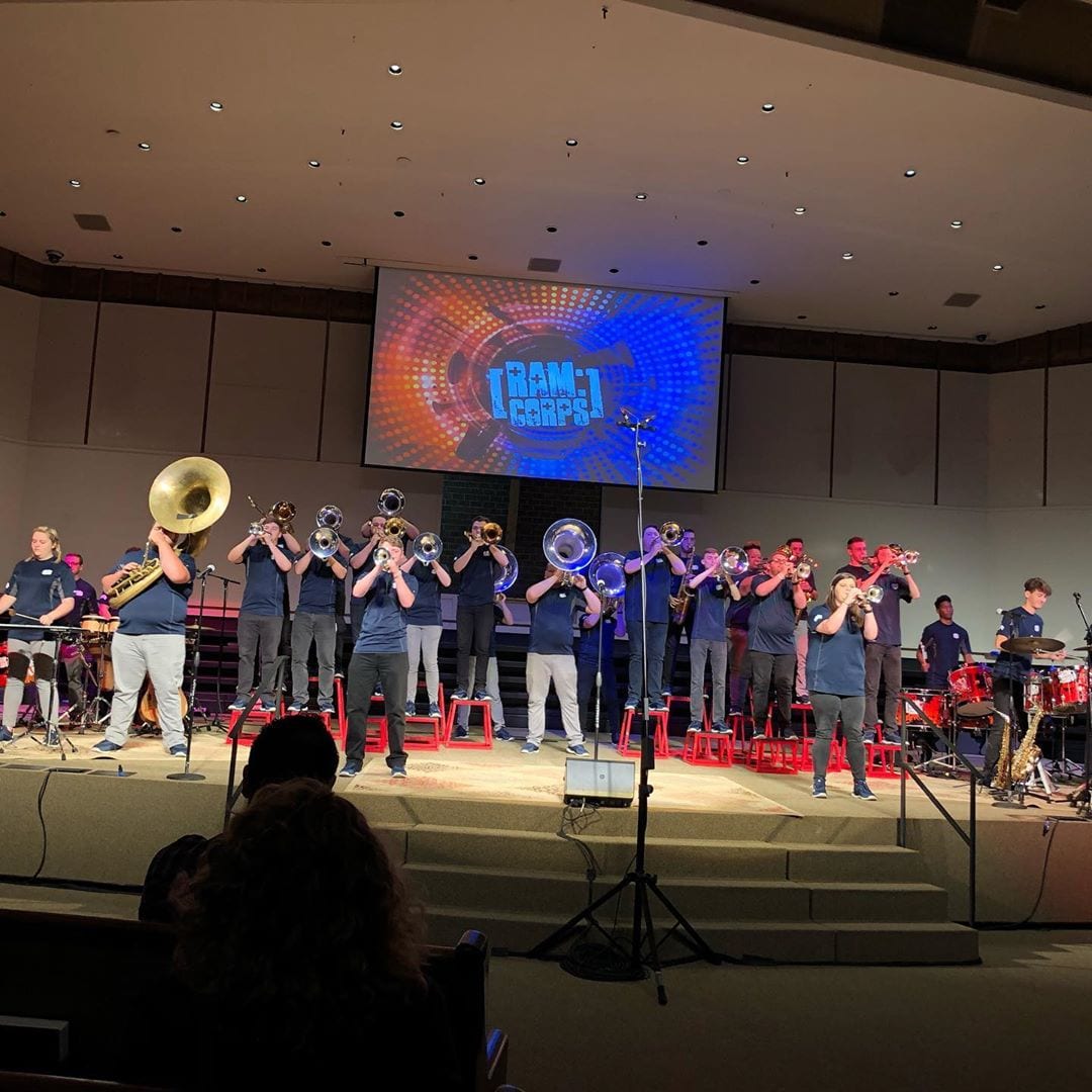 What better way to kick off the end of school than with special guest RamCorps, a Christ-centered, 35-member, high impact, visual brass and percussion ensemble traveling all over the world to encourage music programs and edify the body of Christ